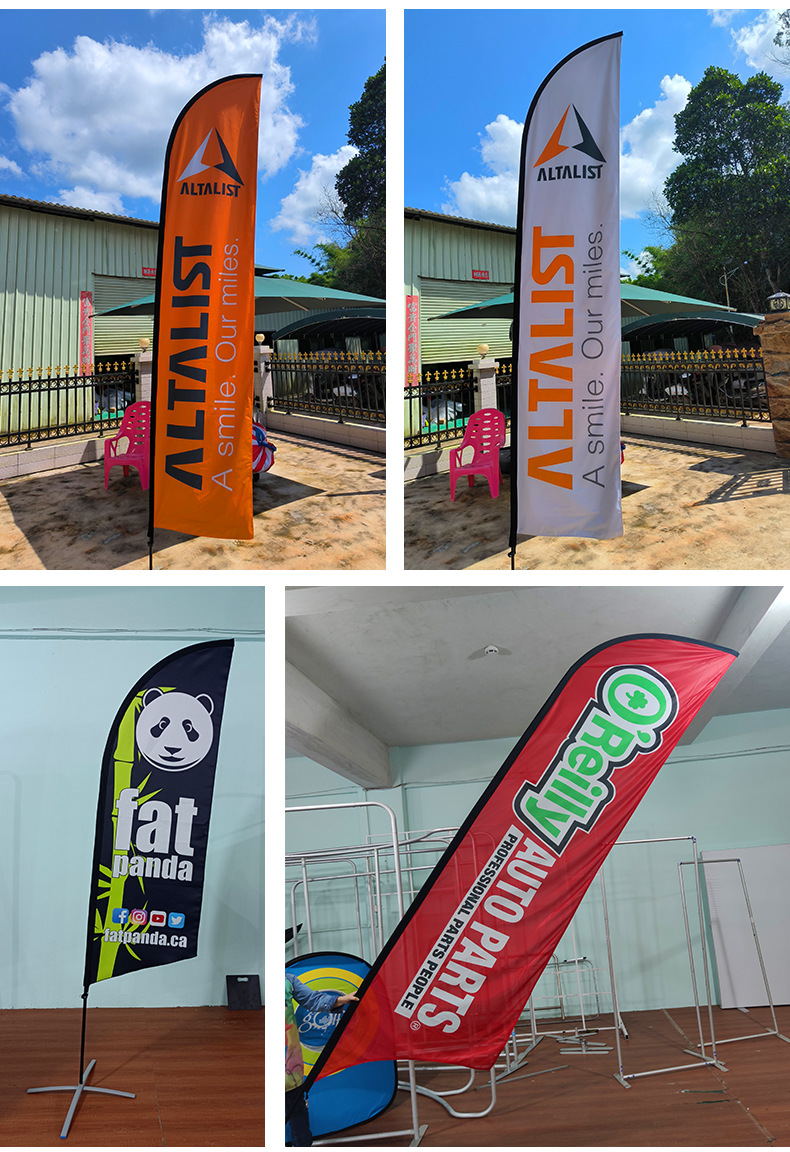 Advertising Teardrop Banner Wind Flag 2