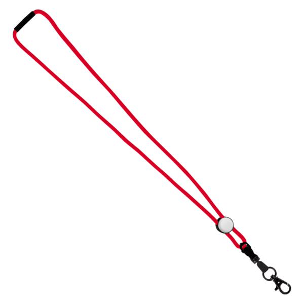 3/16" Nylon Cord Lanyard with Snap-Buckle Release, Standard O-Ring & Slider 69