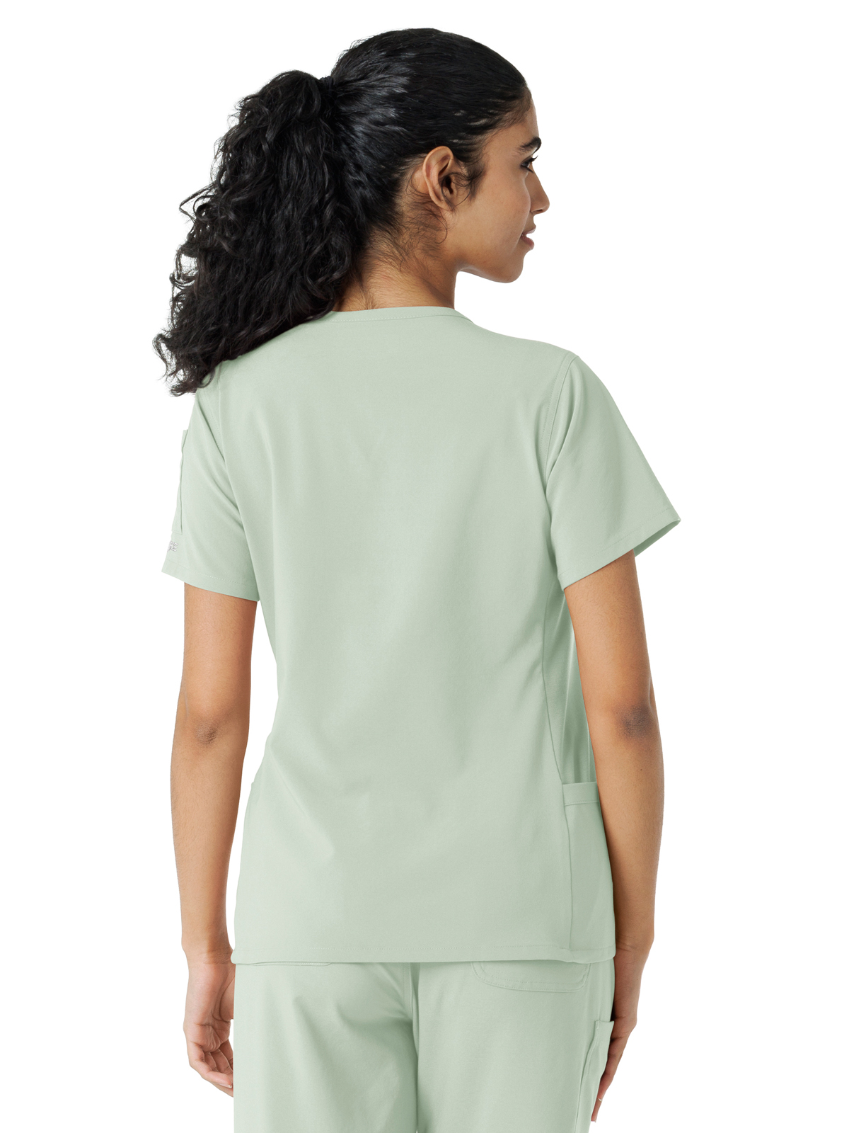 Carhartt Scrubs - Force Essentials - Women's Knit Panel Top 3