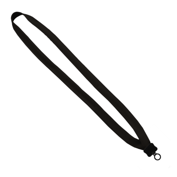5/8" Polyester Lanyard with Plastic Clamshell & O-Ring 7