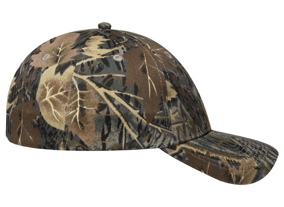 OTTO CAP "OTTO FLEX" Camouflage 6 Panel Low Profile Baseball Cap 3