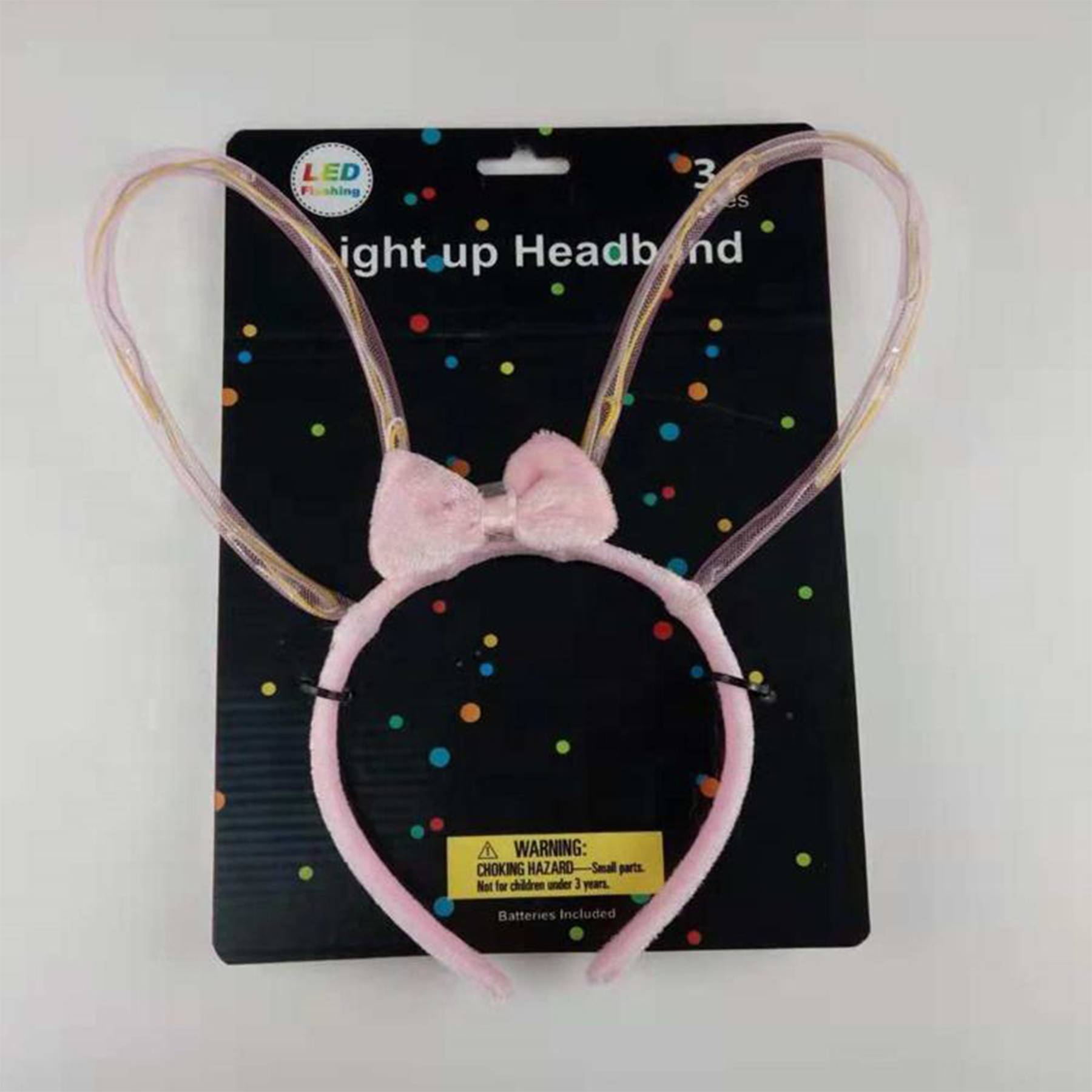 Light Up Bunny Ears Headband 6