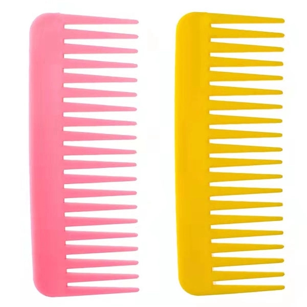 Plastic Wide tooth Hair Comb 5