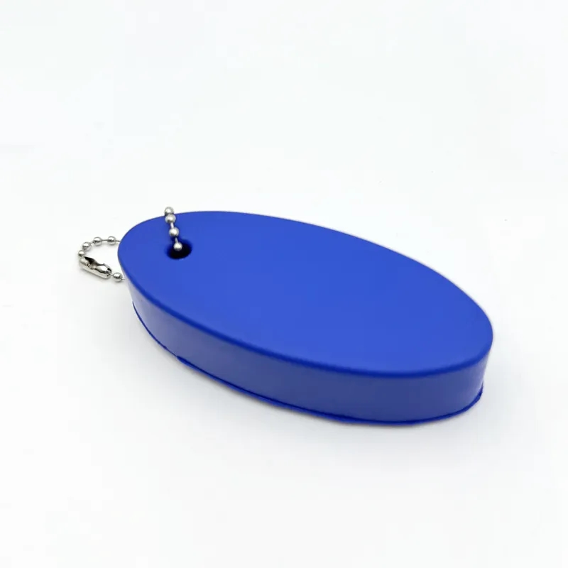 Pu Oval Soft Floating Keychain 1