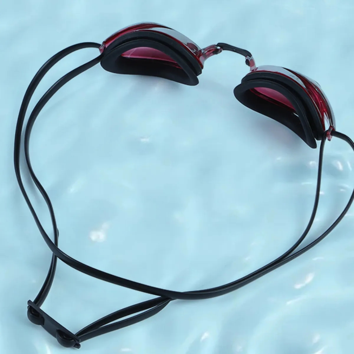 Anti-Fog Electroplated Swim Goggles with Adjustable Strap 4