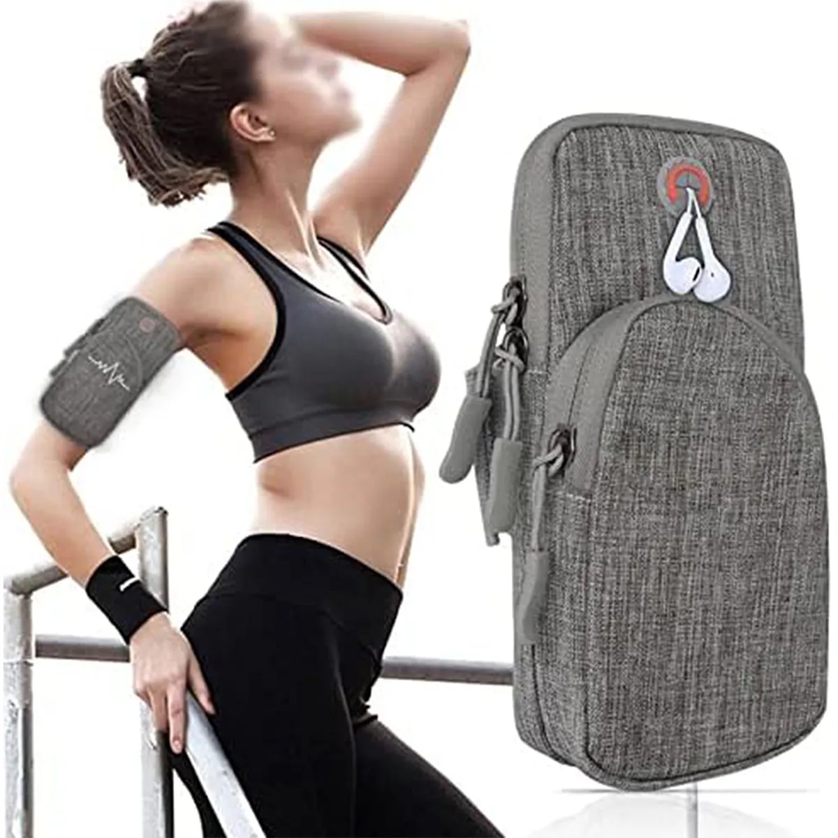 Outdoor Oxford Cloth Sports Hip Running Waterproof Bag 2