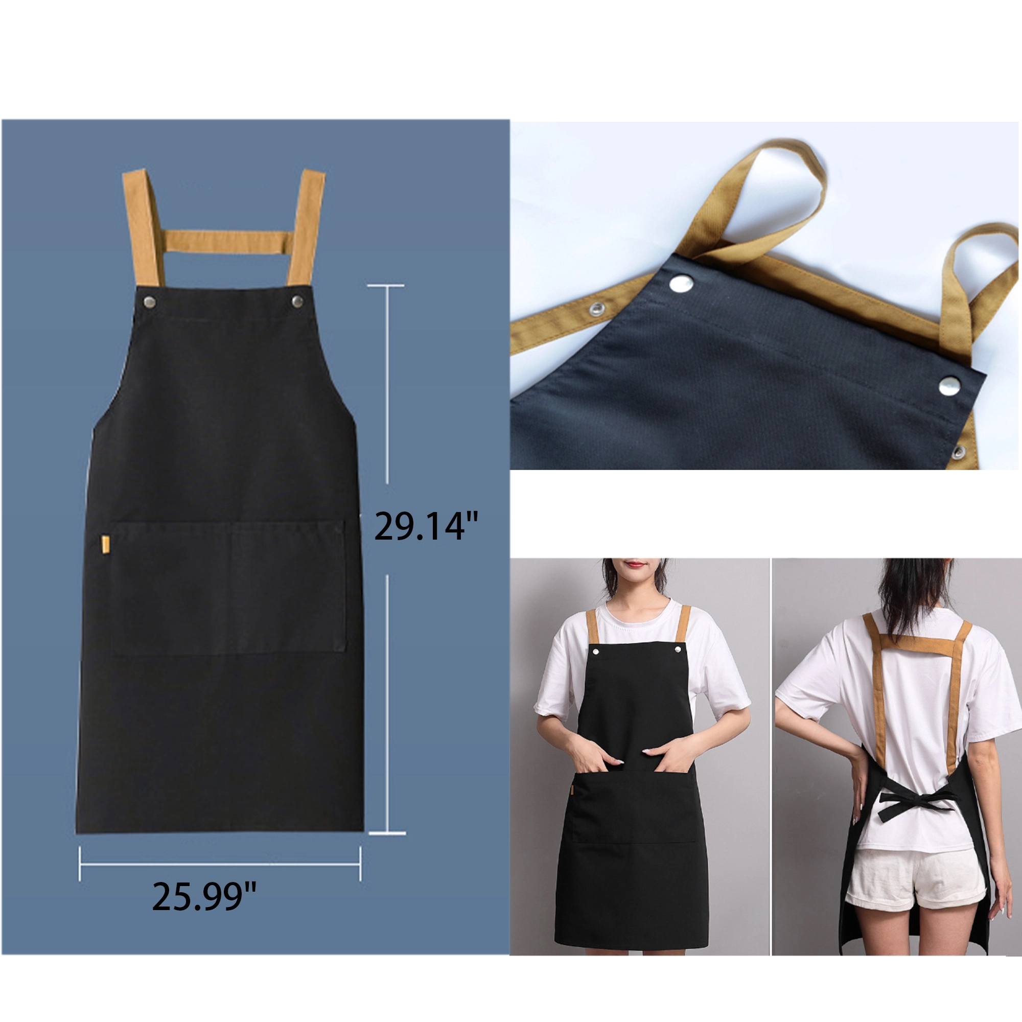 Canvas Kitchen Apron 2