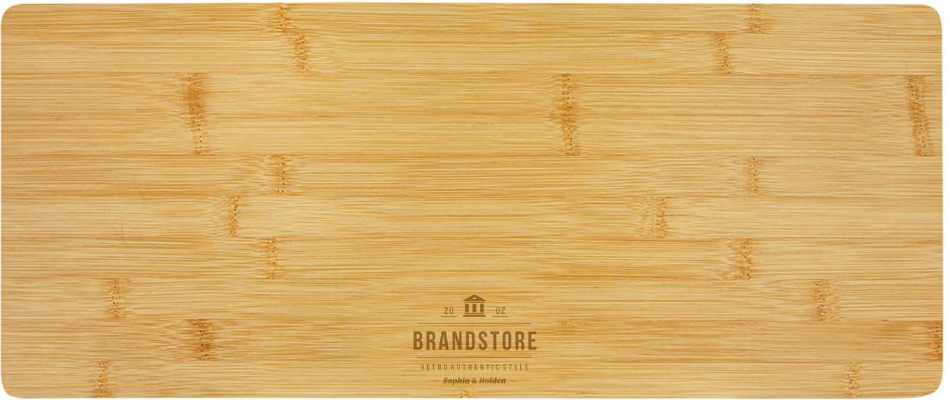19 3/4" x 8" Bamboo Charcuterie Board/Cutting Board