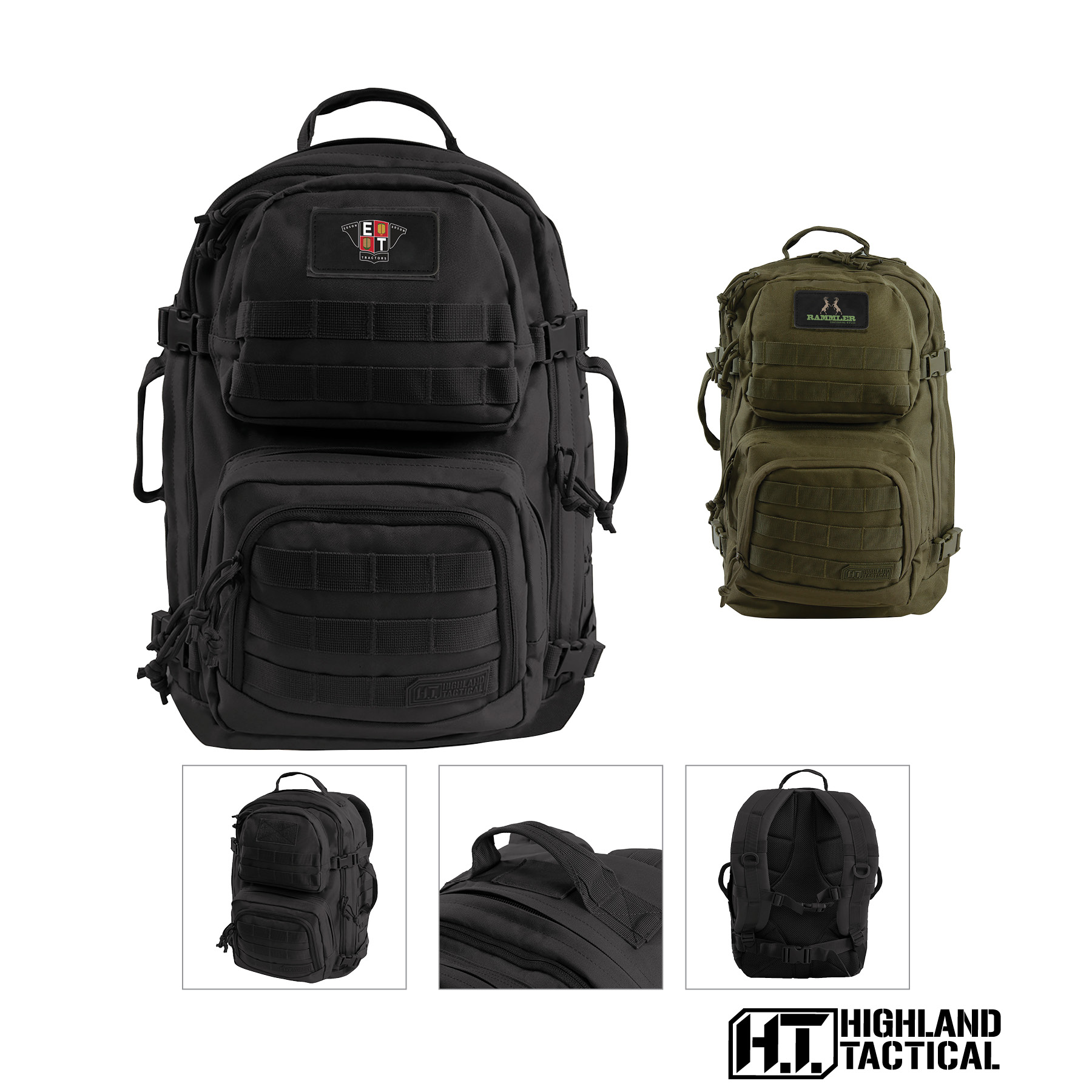 Highland Tactical® Major Laptop Backpack 1