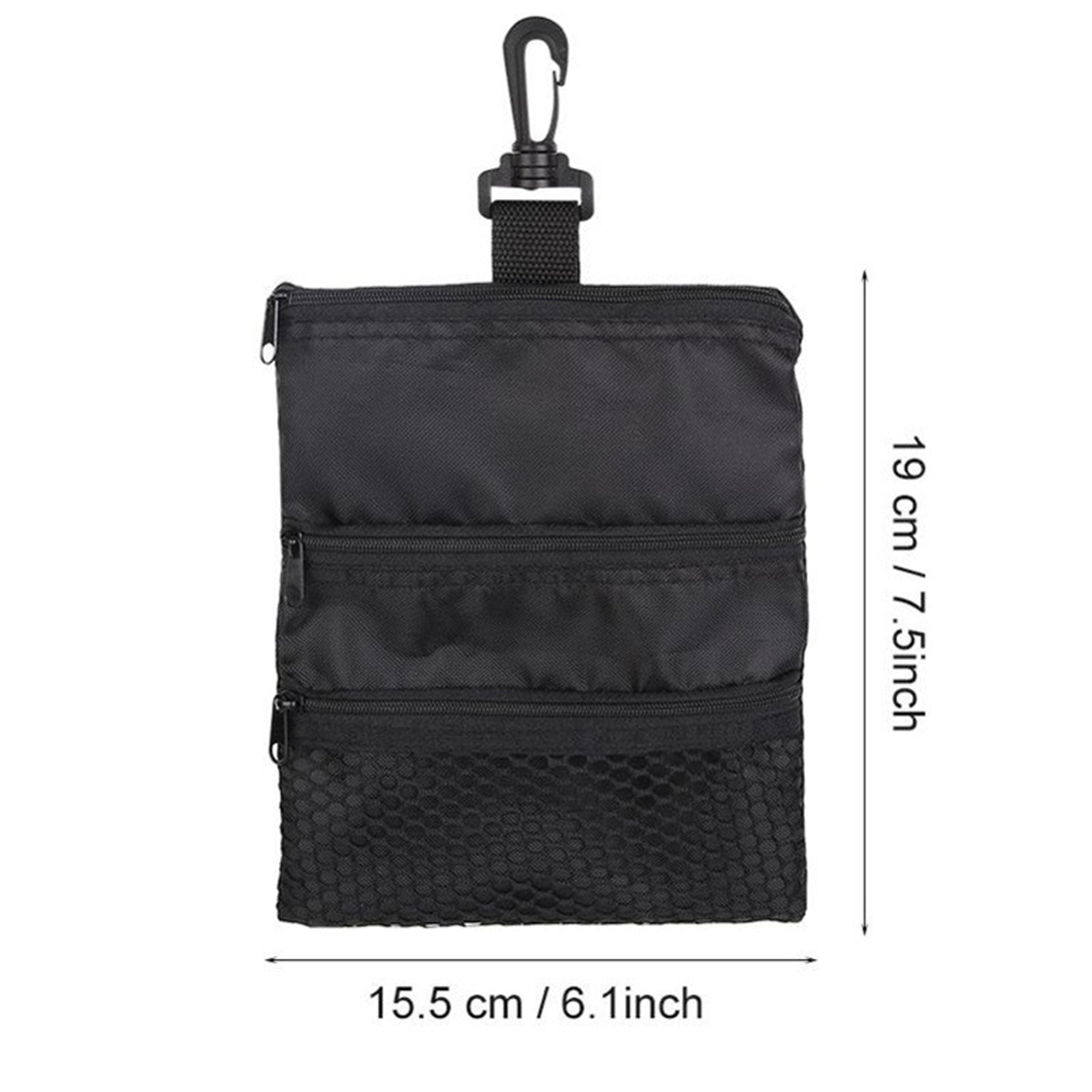 Golf Ball Carry Bag with Easy Clip-On Feature 3