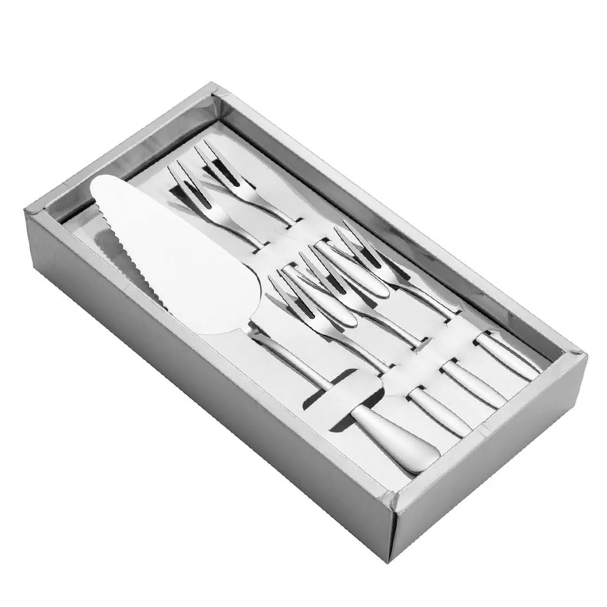 Personalized Engraved Cake Knife Flatware Serving Set 2