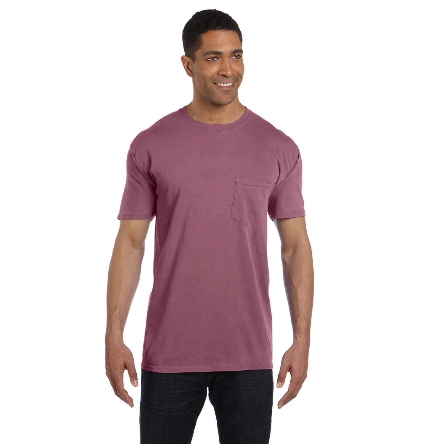COMFORT COLORS ADULT HEAVYWEIGHT 6.1 OZ. POCKET T-SHIRT 140