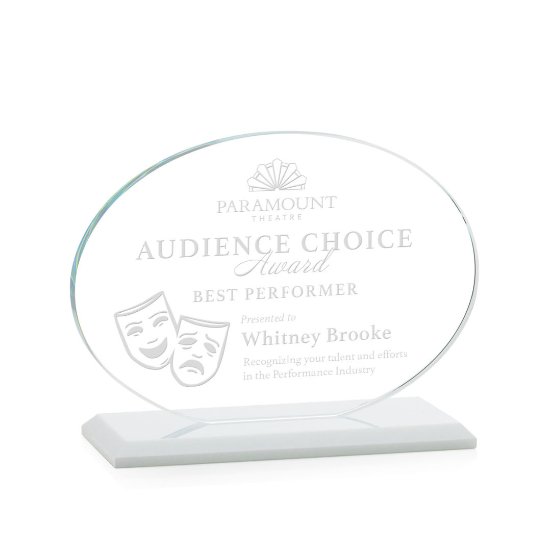 Austin Award (Horiz) - White 2