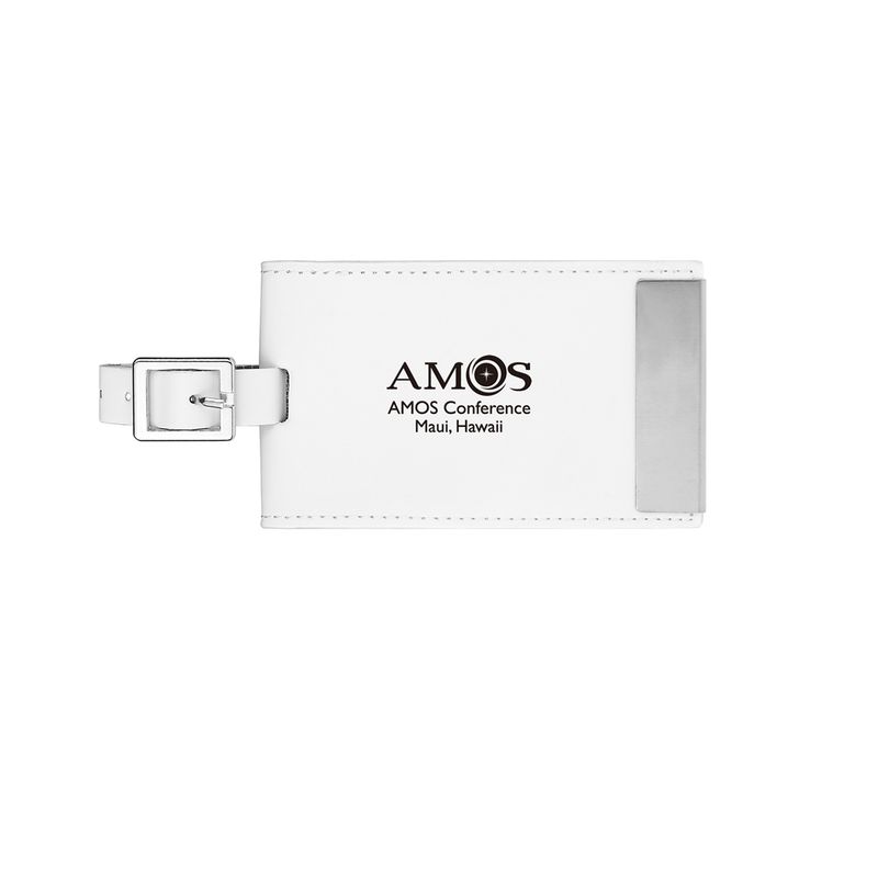 Newport Luggage Tag - White