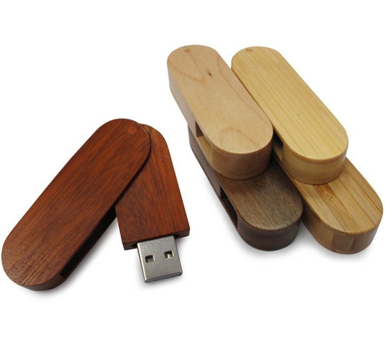 Wooden Swivel AP141 USB 2.0 3