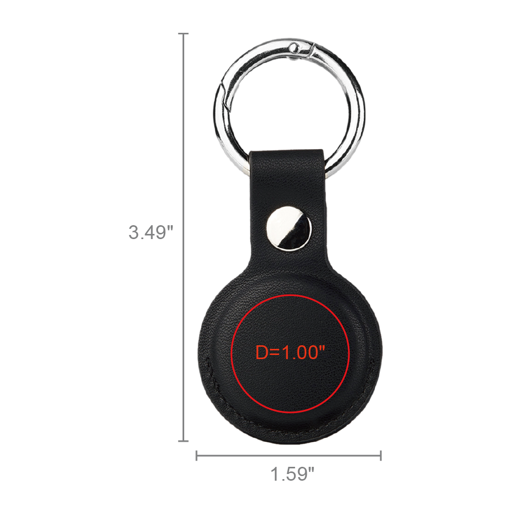 Apple AirTag Leatherette Case On-demand