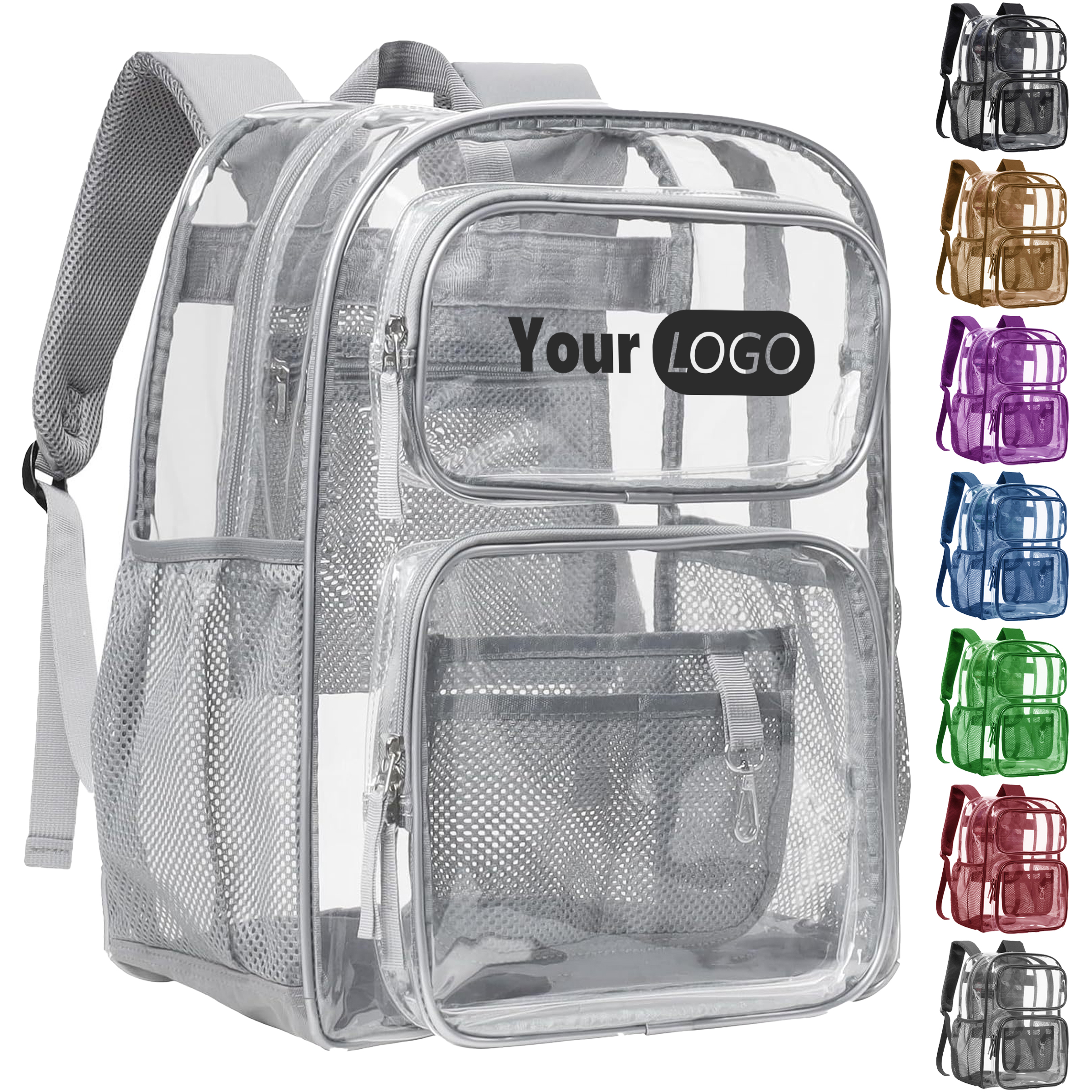 Pvc Large Transparent Backpack 8