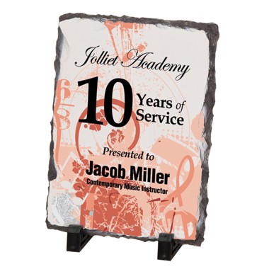 Full Color Matte Rectangular Stone Frame (5.5" x 7.5") 2