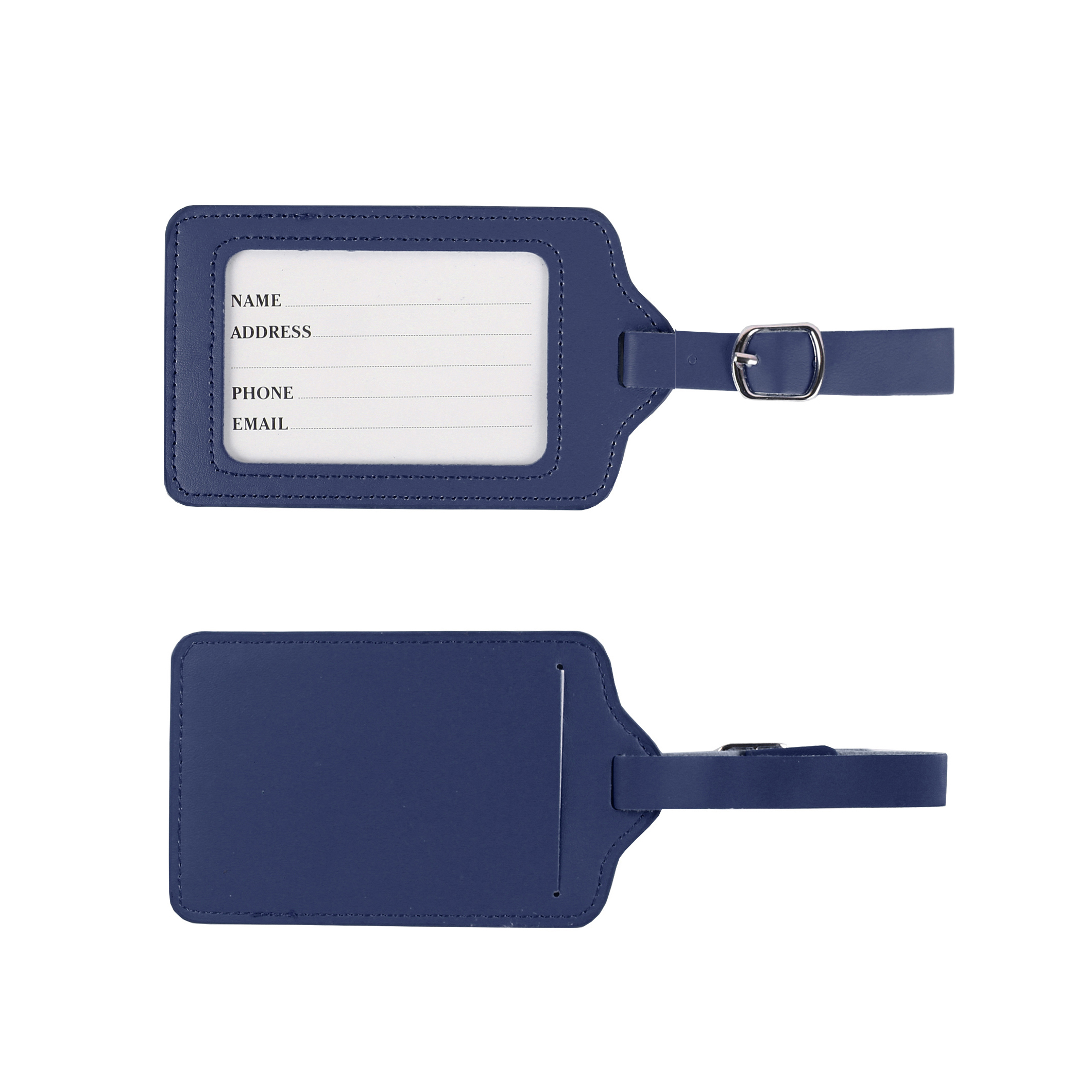 PU Leather Luggage Tag 8
