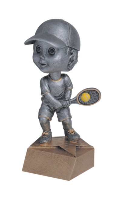 Tennis, Male Bobble Head Figure 1