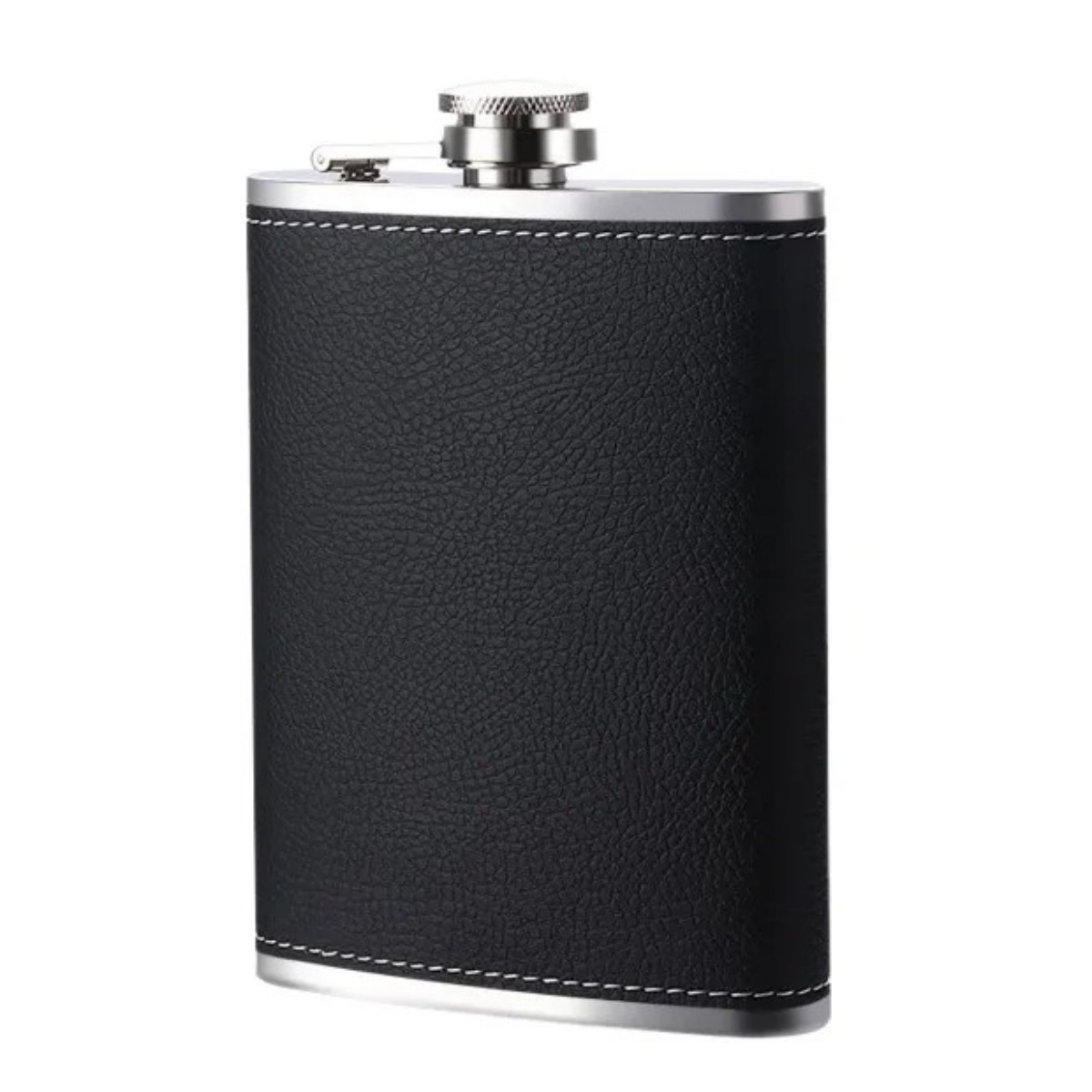 Stainless Hip Flask with Debossed Logo 3