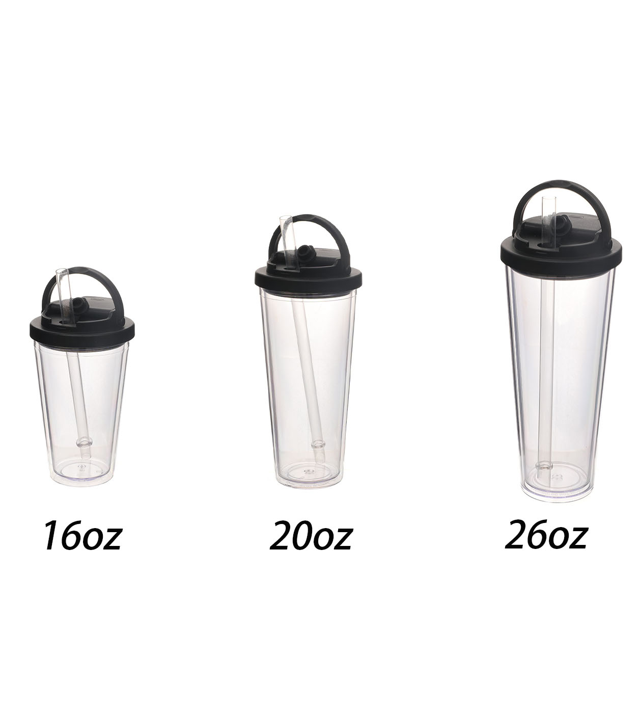 Double-layer Plastic Double-drinking Cup 5