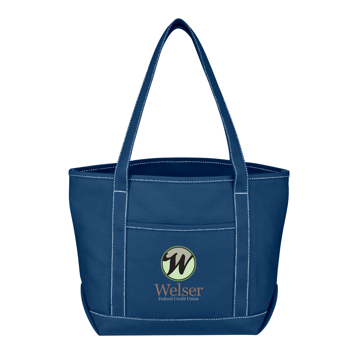 Medium Cotton Canvas Yacht Tote Bag 34