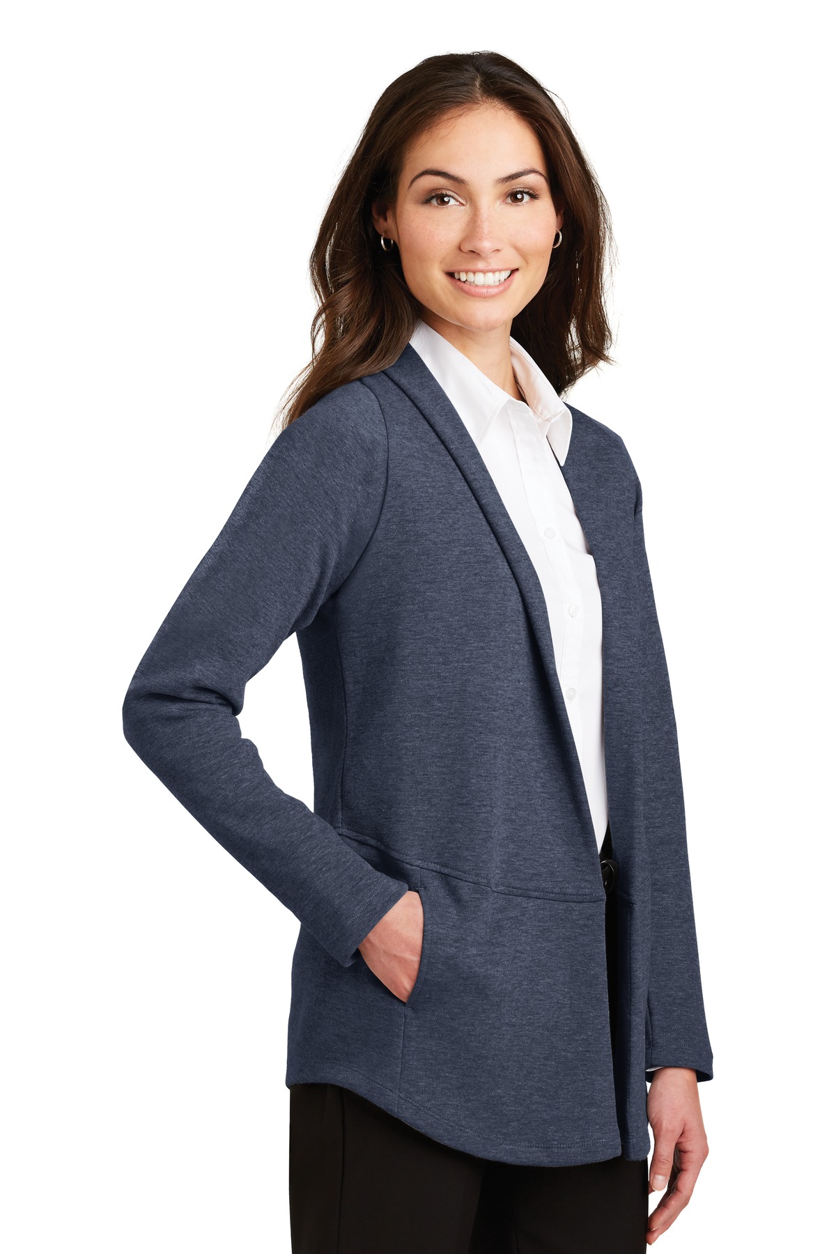 Port Authority Women's Interlock Cardigan. L807 11