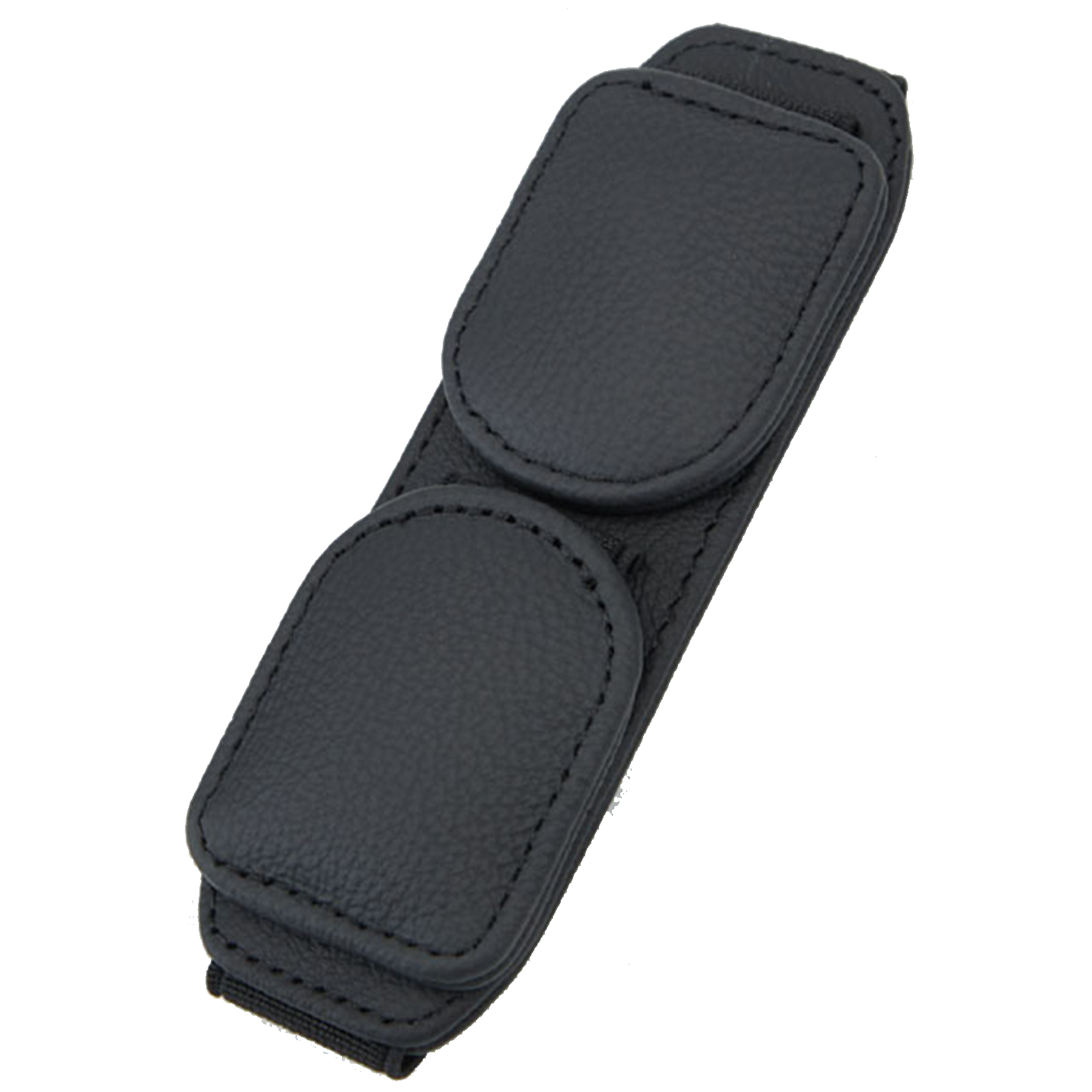 Genuine Leather Sun Visor Glasses Storage Bracket 3