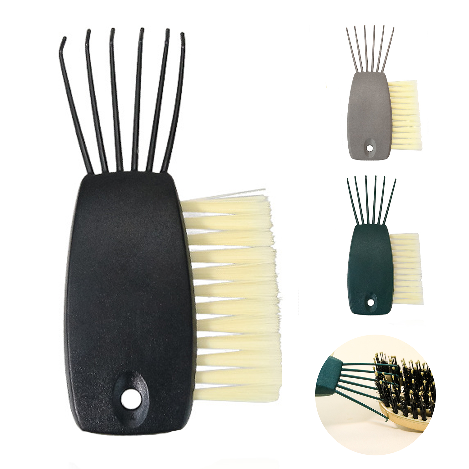 Plastic Hair Brush Cleaning Tool 2