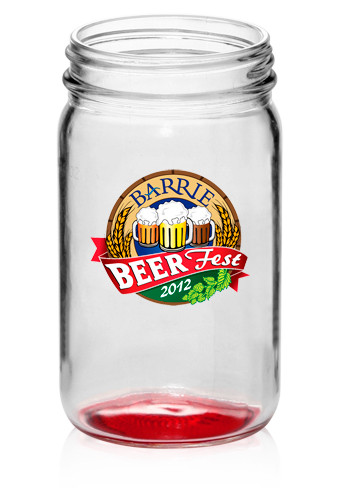 8 oz. Small Color Mason Jars 6