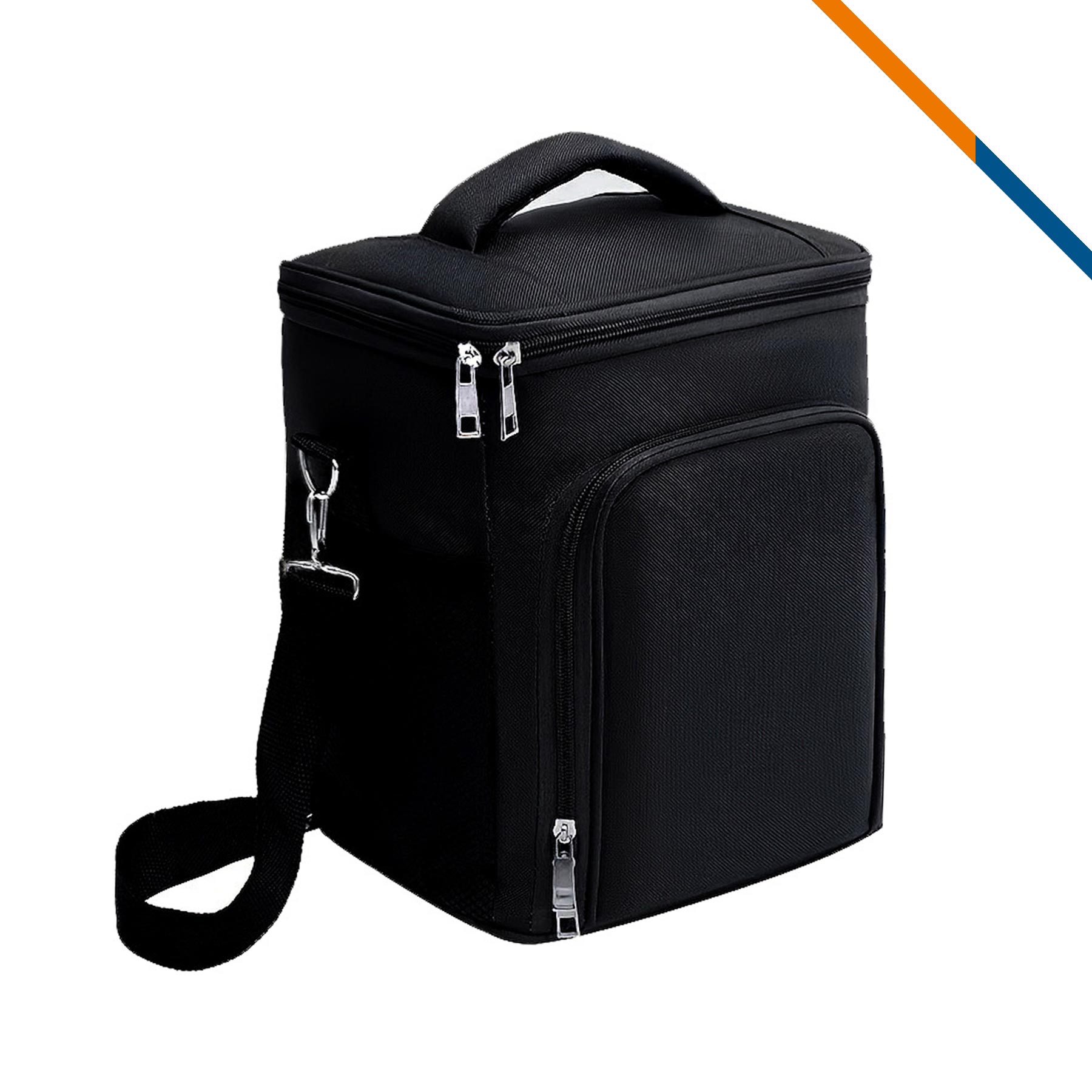 Zulit PEVA Crossbody Insulated Cooler Bag 3