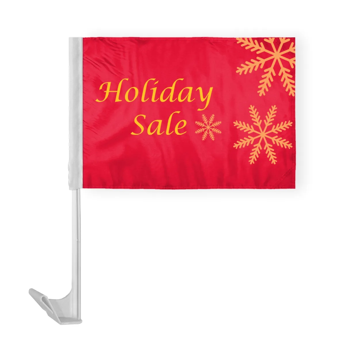 12" x 16" Advertising Car Flag - wPoly 14