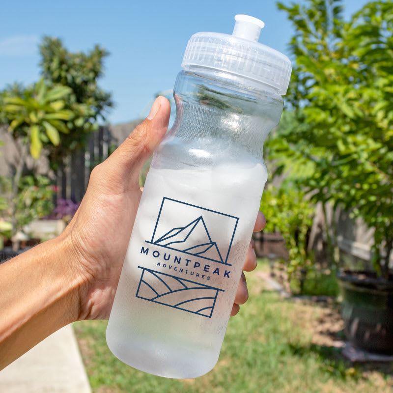 24 Oz Translucent Sports Water Bottles 4