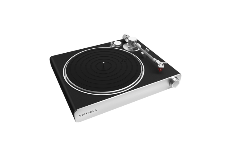 Victrola Stream Carbon Turntable - Black/Silver 1