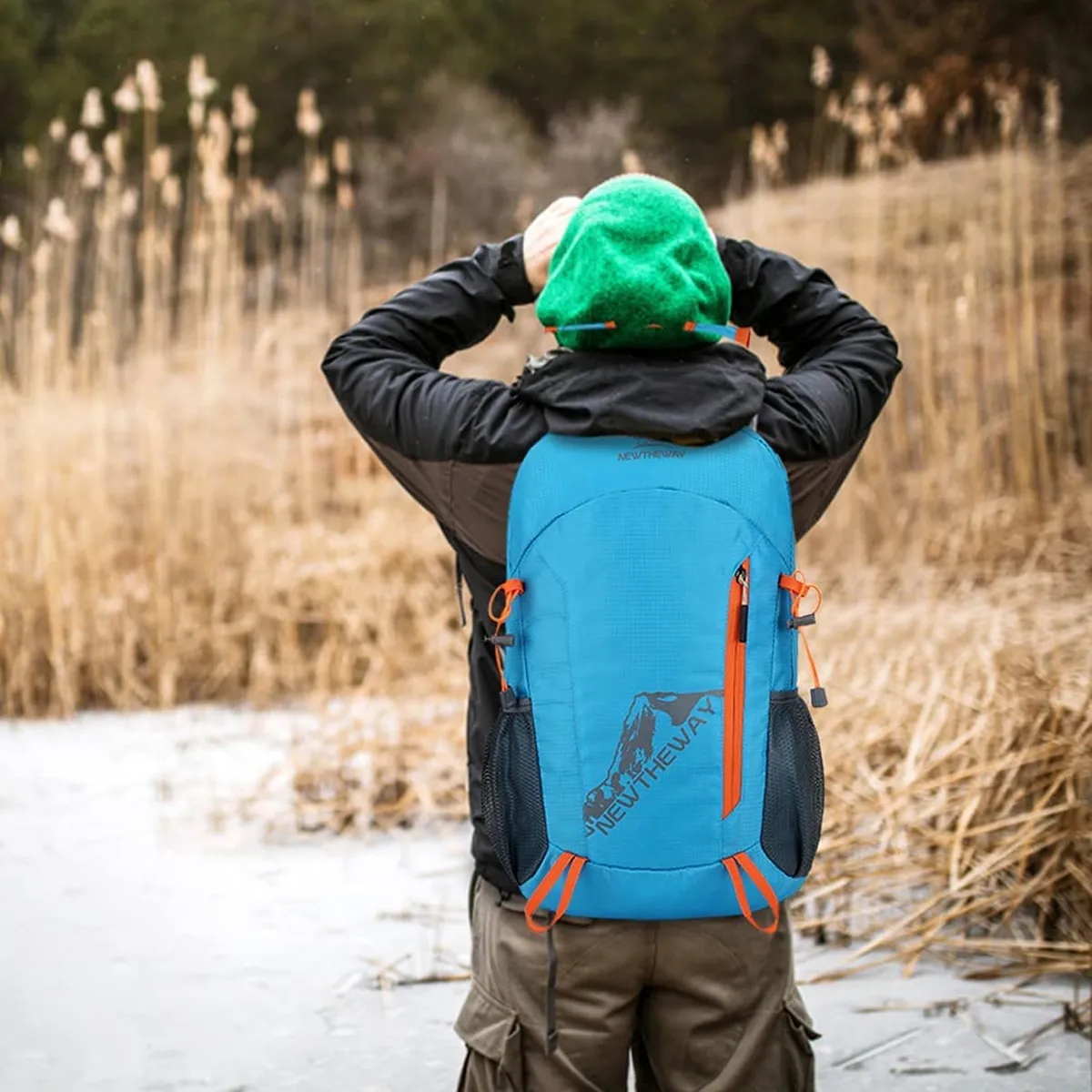 Foldable Waterproof Lightweight Hiking Travel Backpack 2