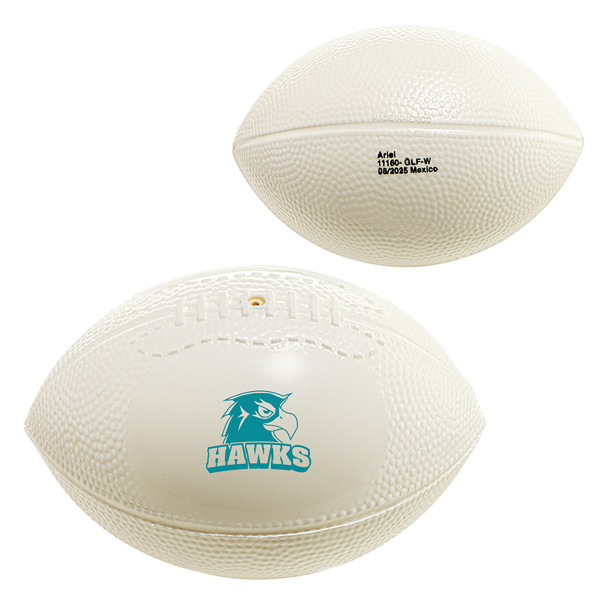 Football 6" Vinyl Sports Ball 12