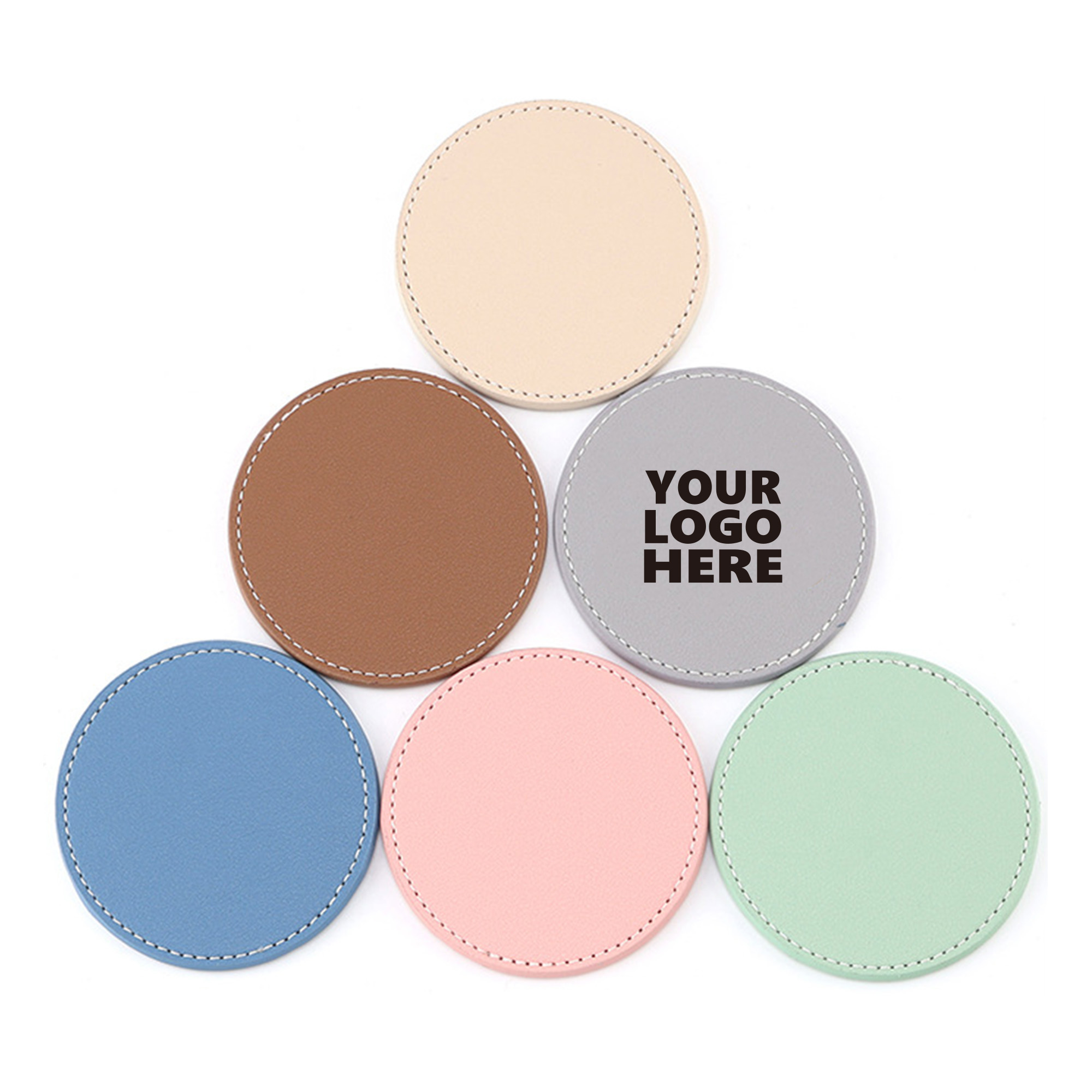 PU Leather Coaster 2