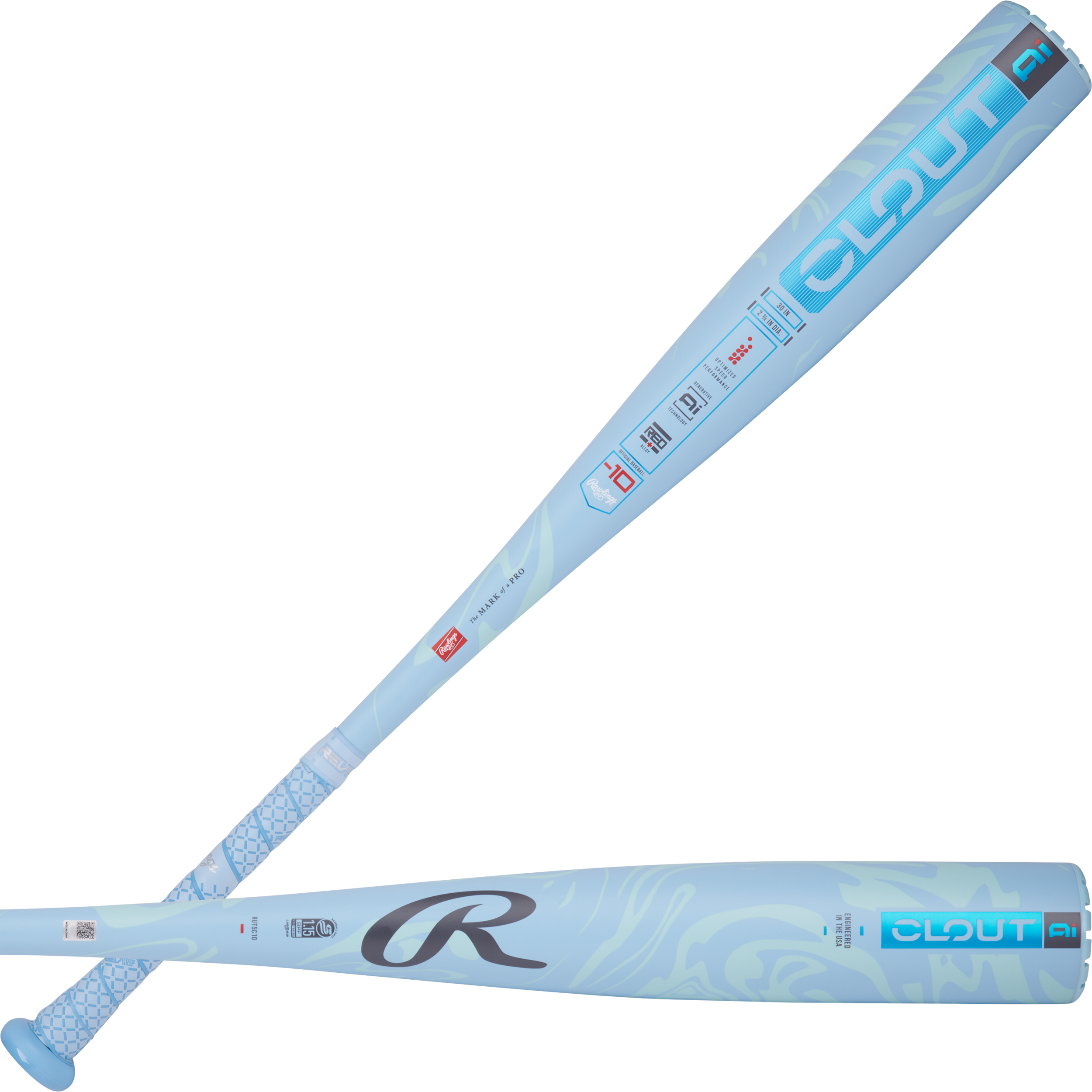 Rawlings Clout USSSA Bat, -10 2