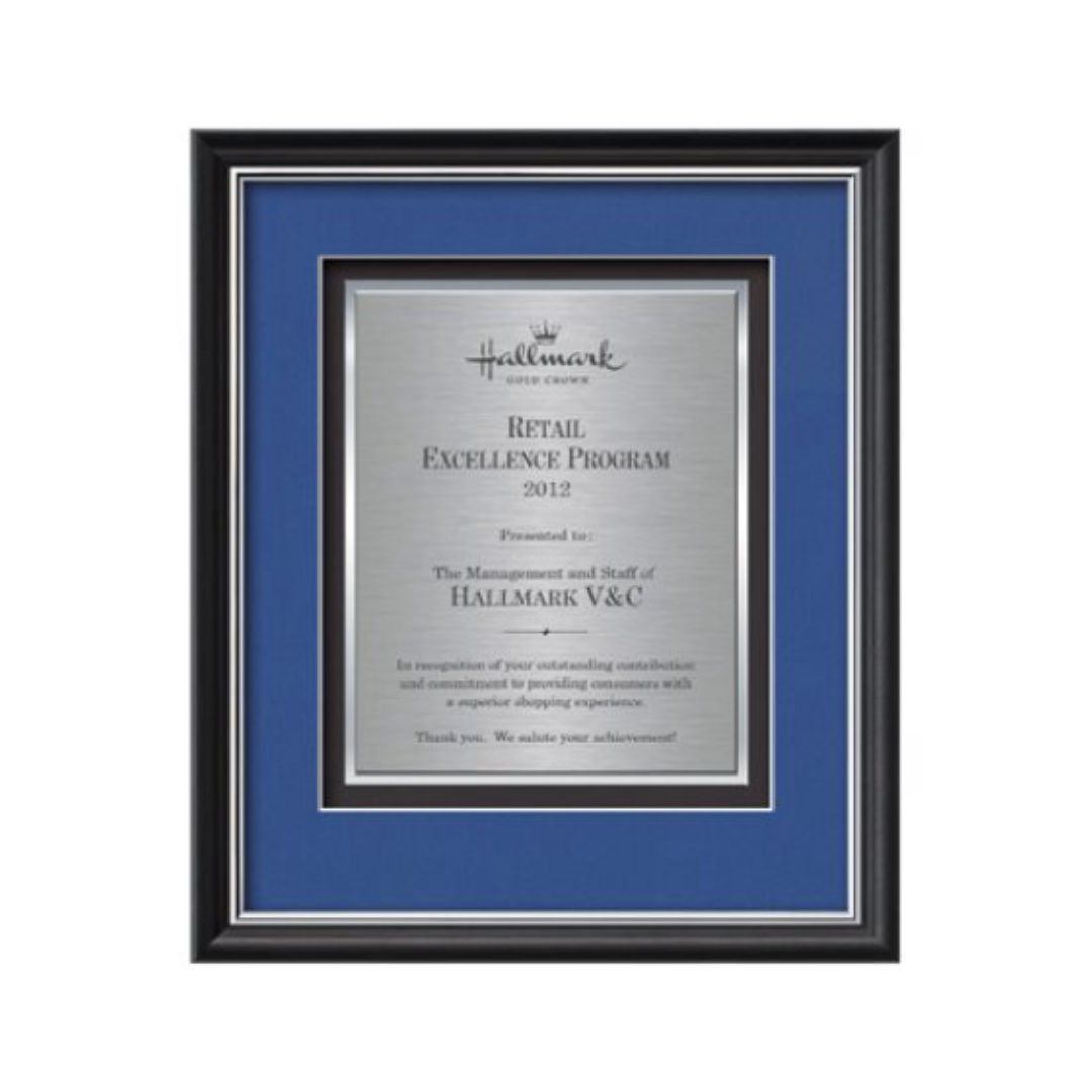 Baron Certificate TexEtch - Black/Silver 5