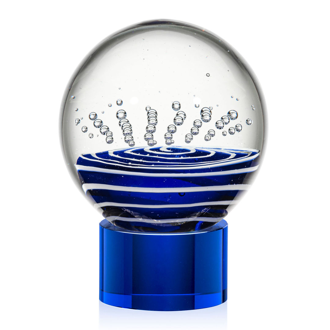 Tranquility Award on Marvel Base - Blue 9