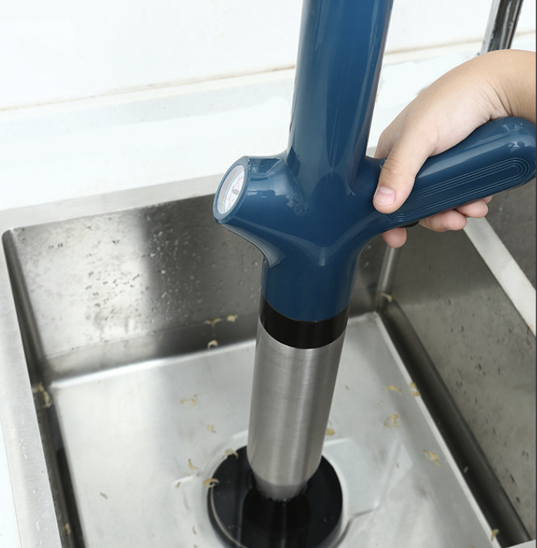 Toilet Plunger High Pressure Electric Air Drain Blaster Gun 13
