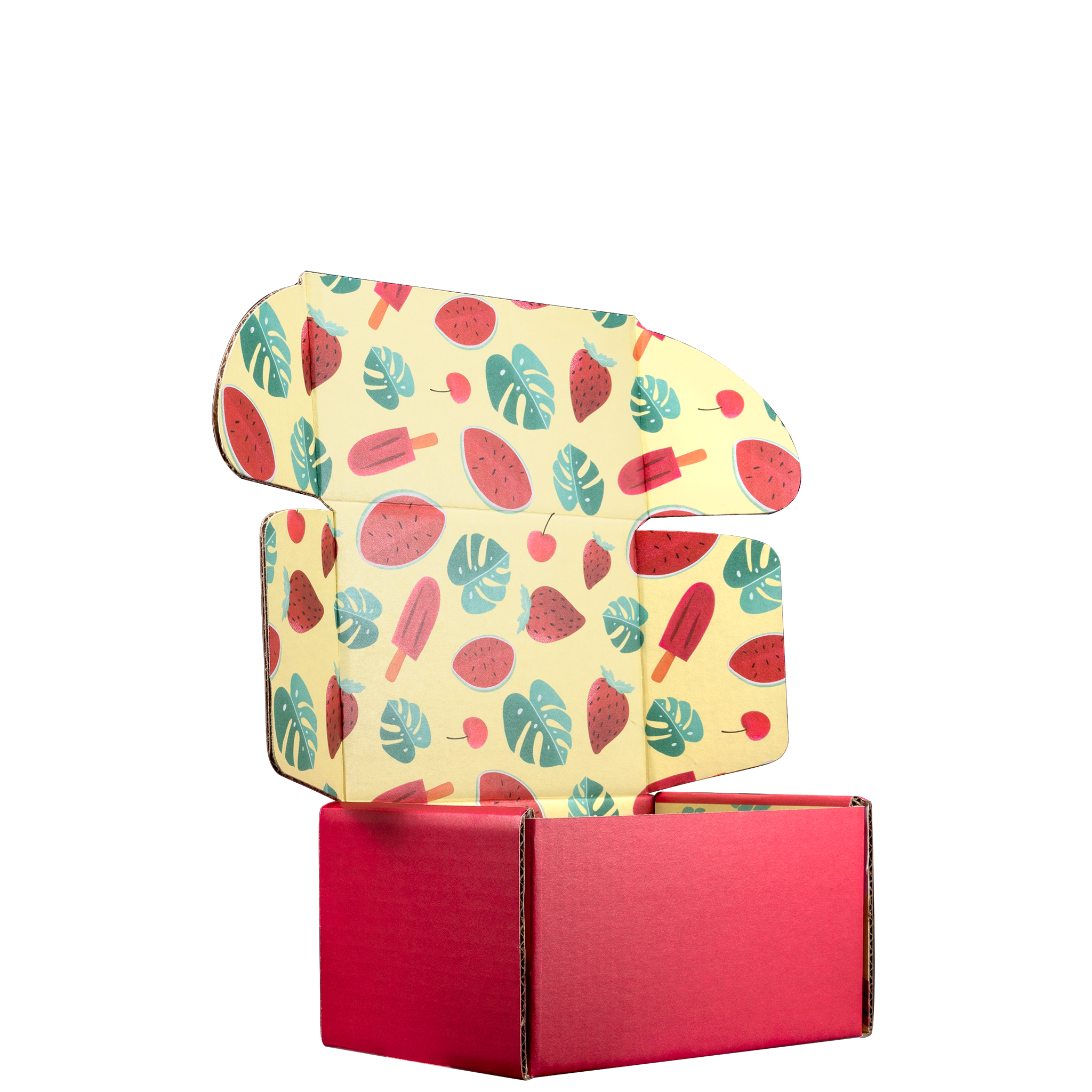 Mailing Box, B-Flute7" x 5" x 4" - White - B - 140 sq in 4