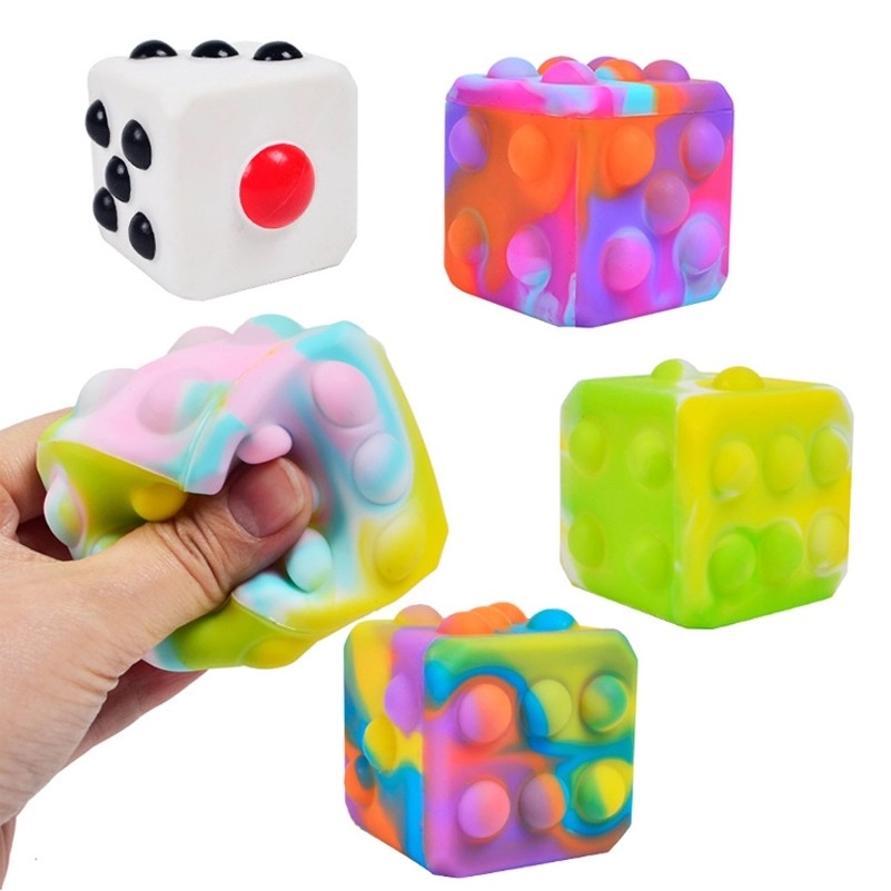 Cube Dice Shaped Fidget Toy 4