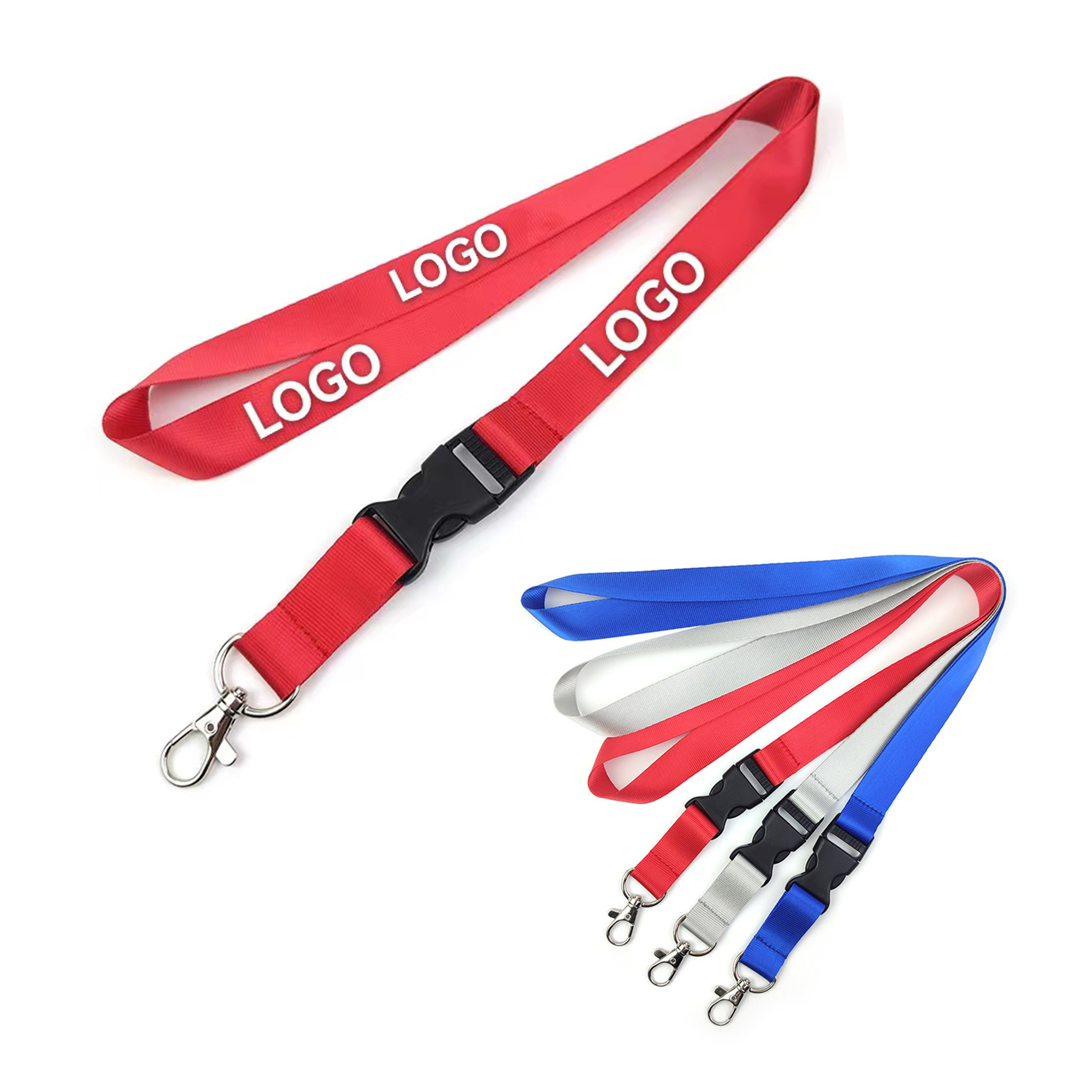 Detachable Buckle Lanyard 1