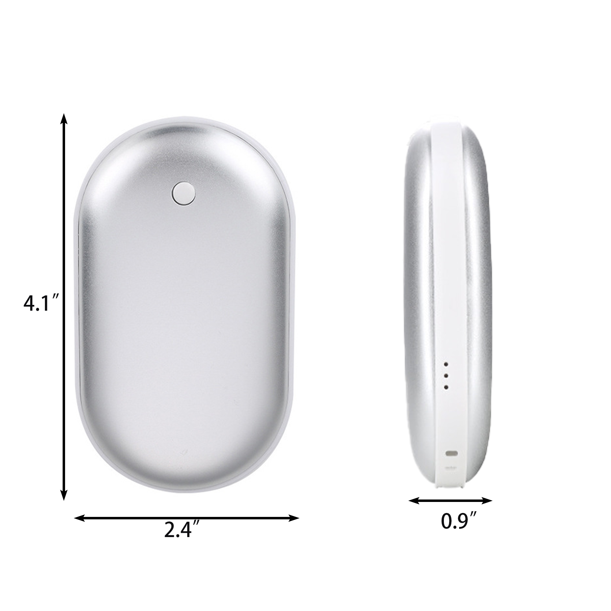 MOQ20 1200mAh Custom Rechargeable Hand Warmer 1