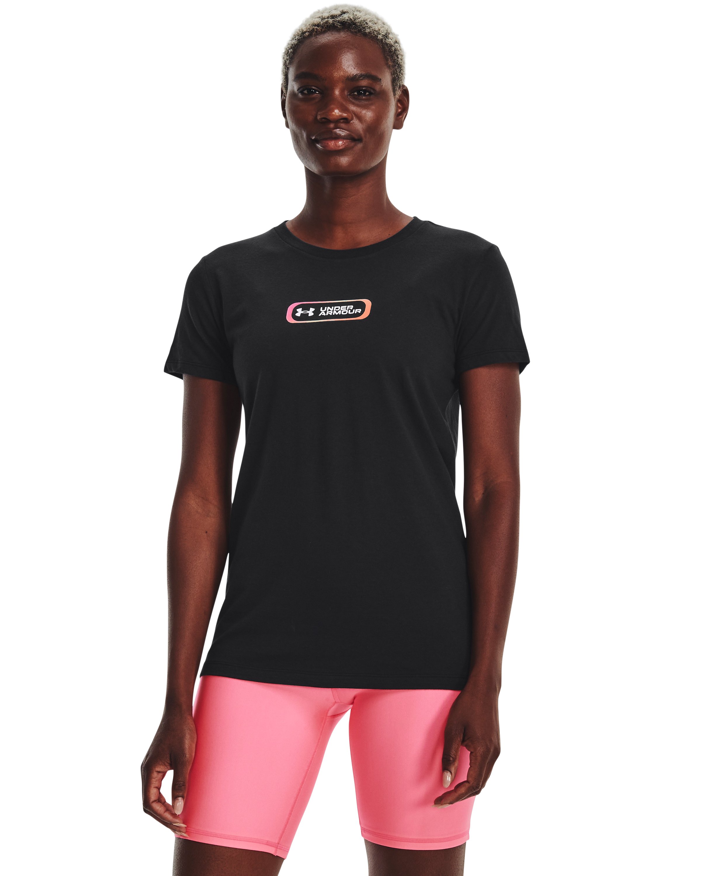 UA Gradient Pill Women's Short Sleeve 5