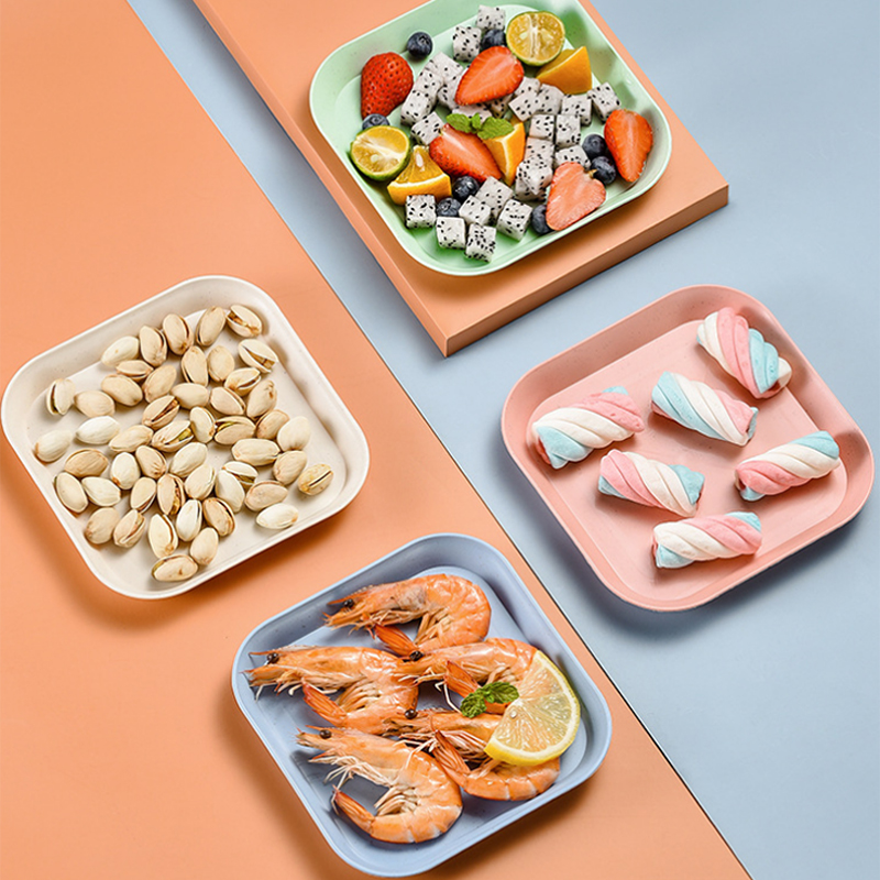 Plastic Snack Plate 3