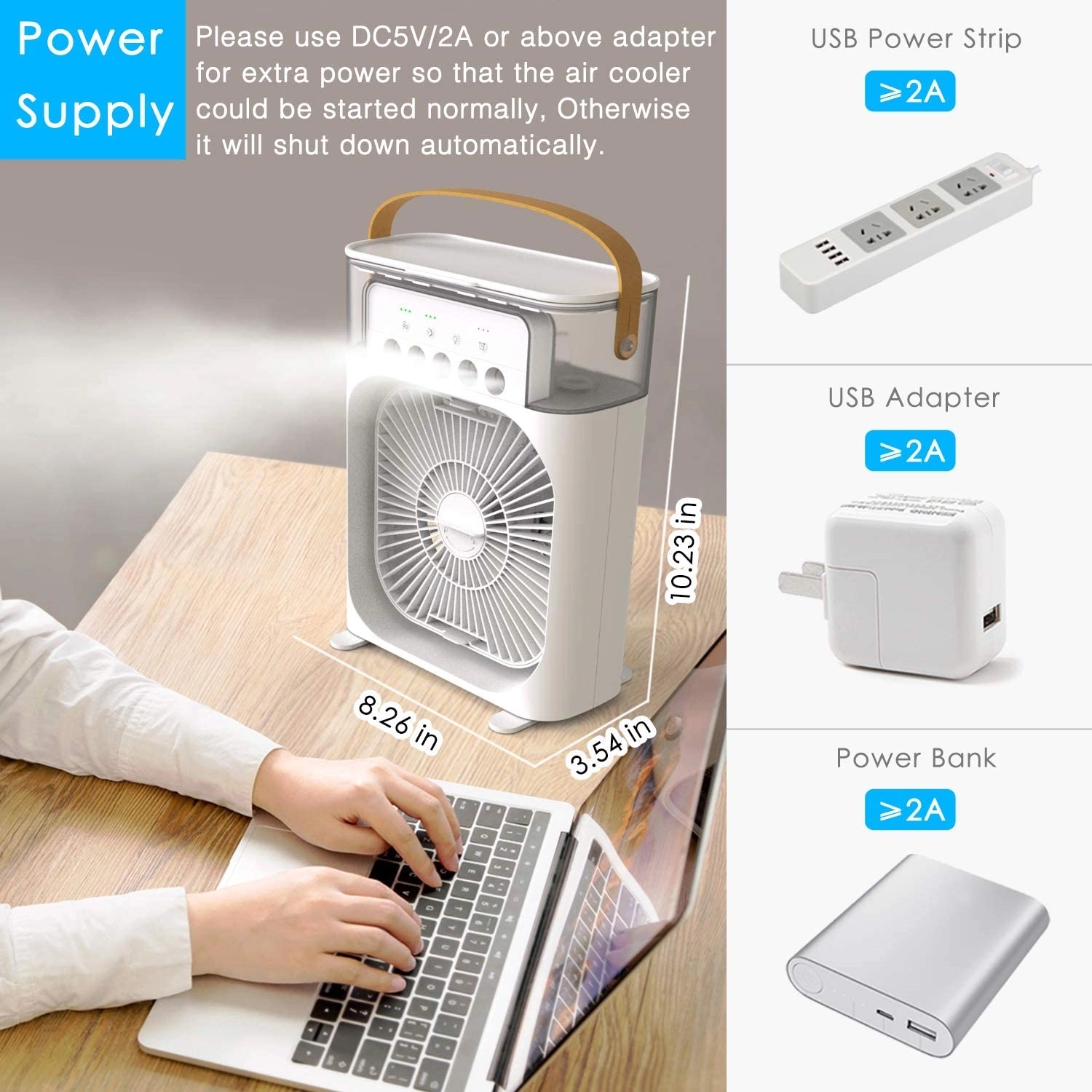 Portable Air Conditioner Fan 4
