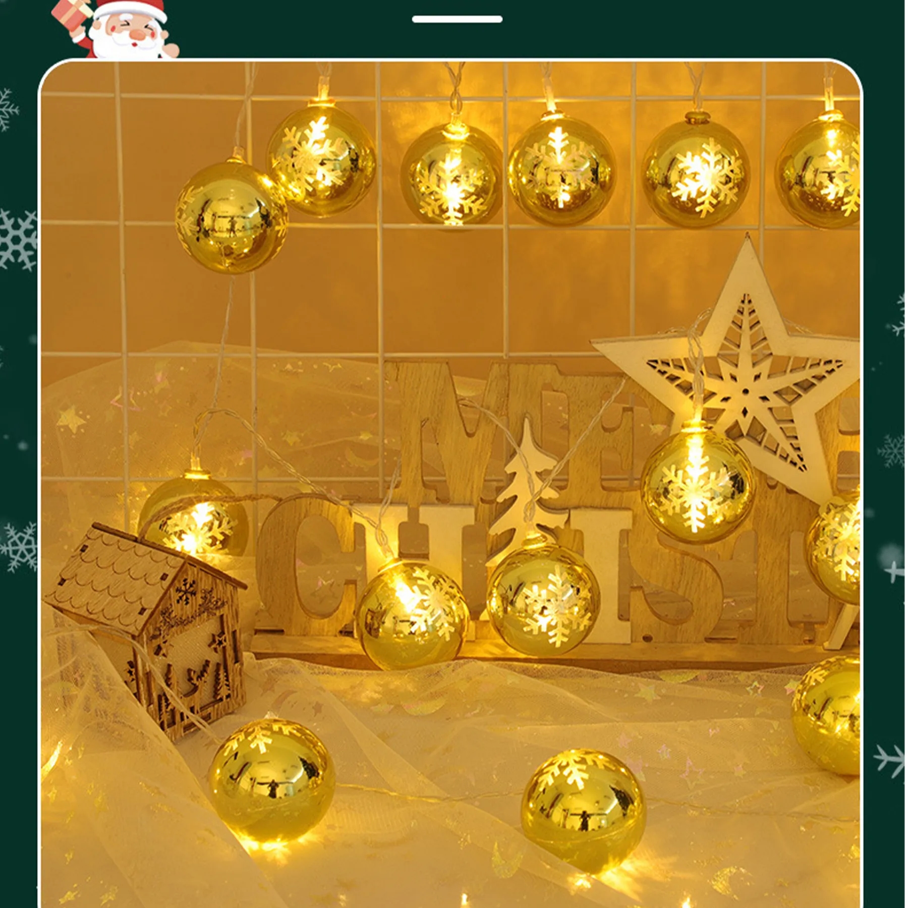 Christmas Ball Ornaments With Led Lights 7